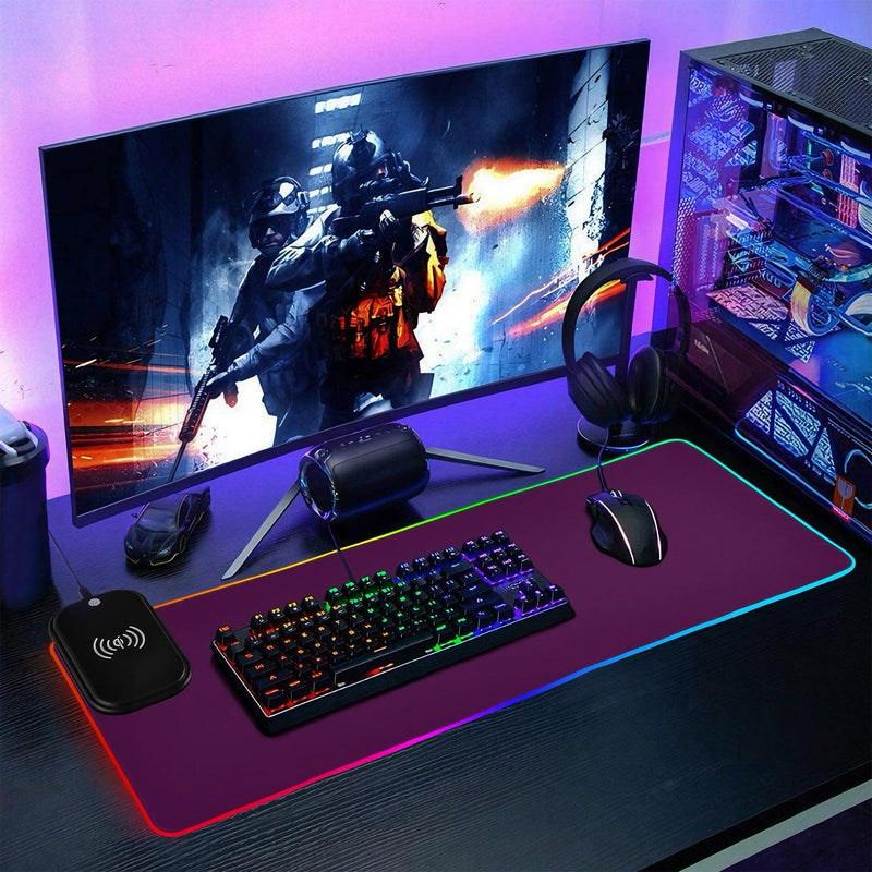 MousePad Antiderrapante com LED