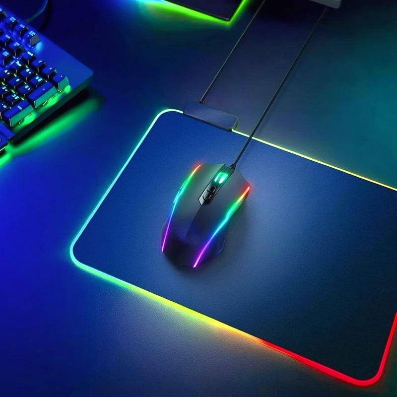 MousePad Antiderrapante com LED