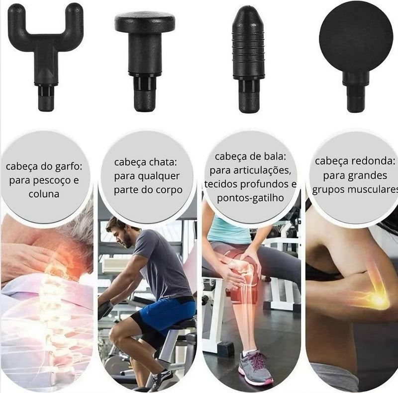 Pistola Massageadora Miofascial