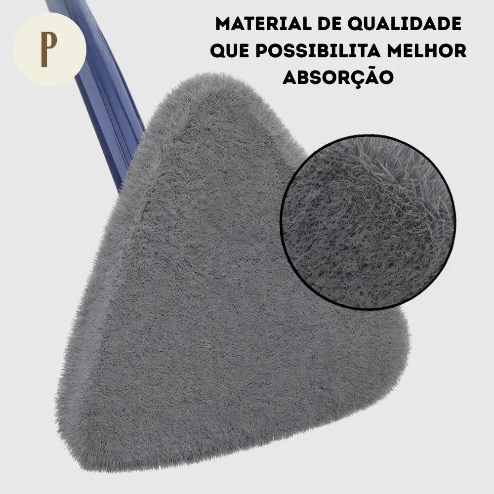 Esfregão Mop Triangular Flexível - Pollare™ - Pollare
